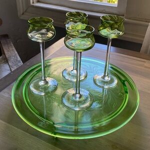 Vintage Liqueur Stemmed Glassware